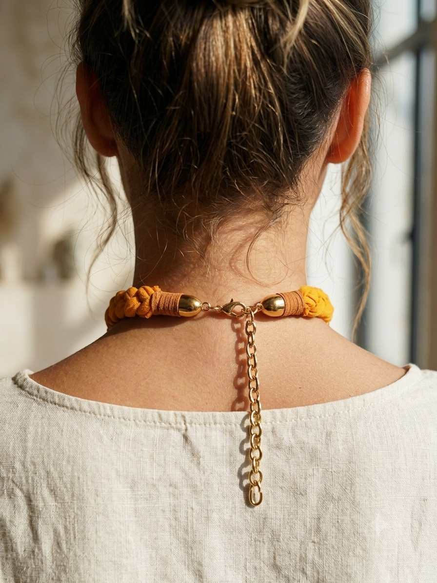 Agata Orange Choker