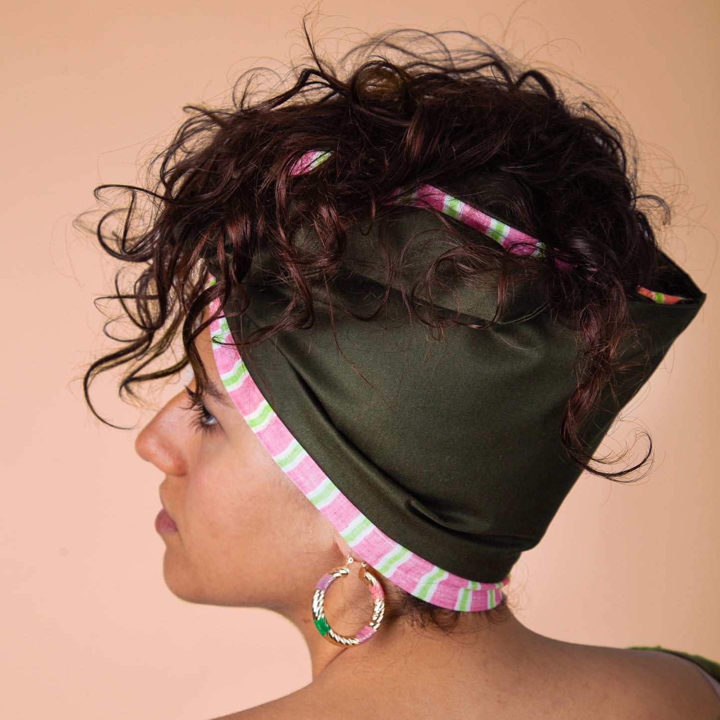 Turbante verde